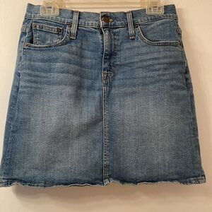 J. Crew Denim Blue Jean Skirt - Size 6